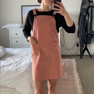 Roolee Corduroy Overall Dress